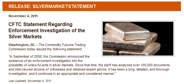 Deadline Arrives for Silver Investigation