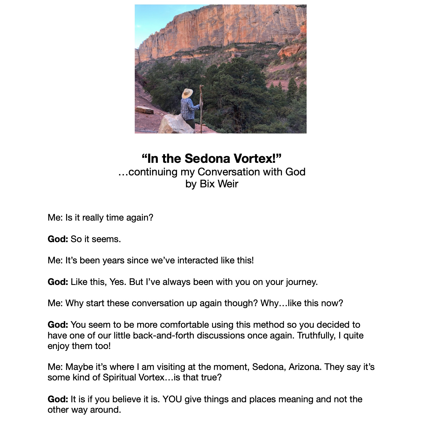  In the Sedona Vortex&##x21;